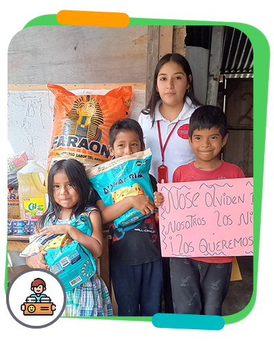 Donación de víveres