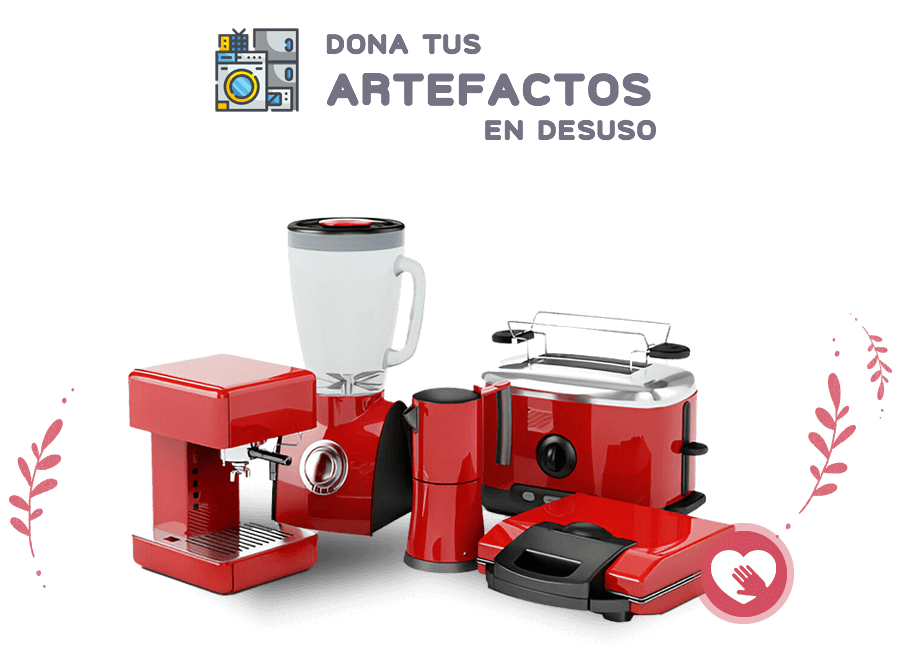 Dona objetos en desuso