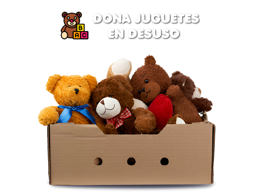 Dona y recicla Juguetes en desuso