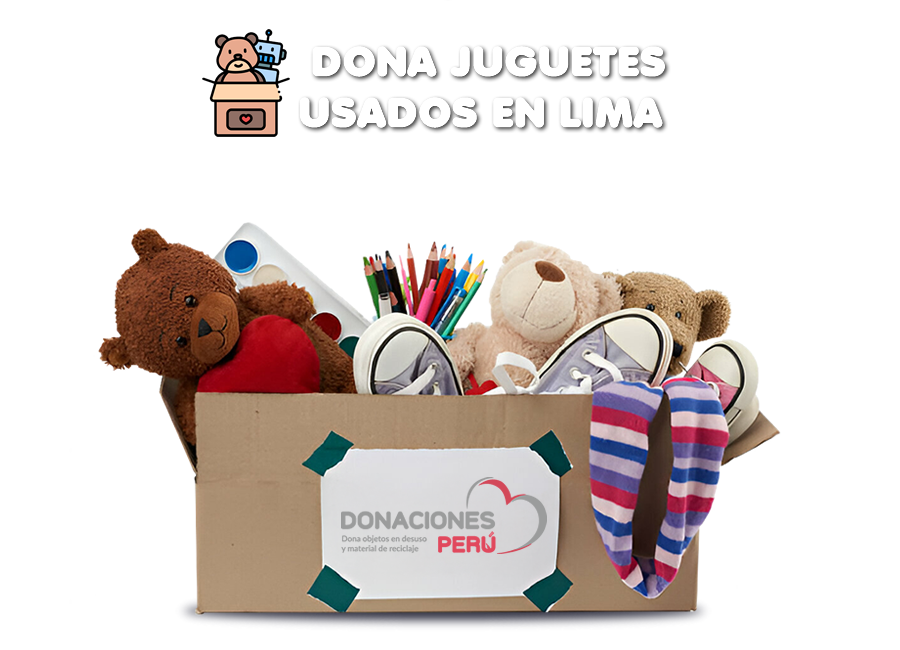 Dona y recicla Juguetes en 
desuso