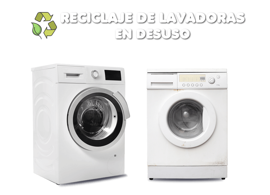Dona y recicla lavadoras en 
desuso