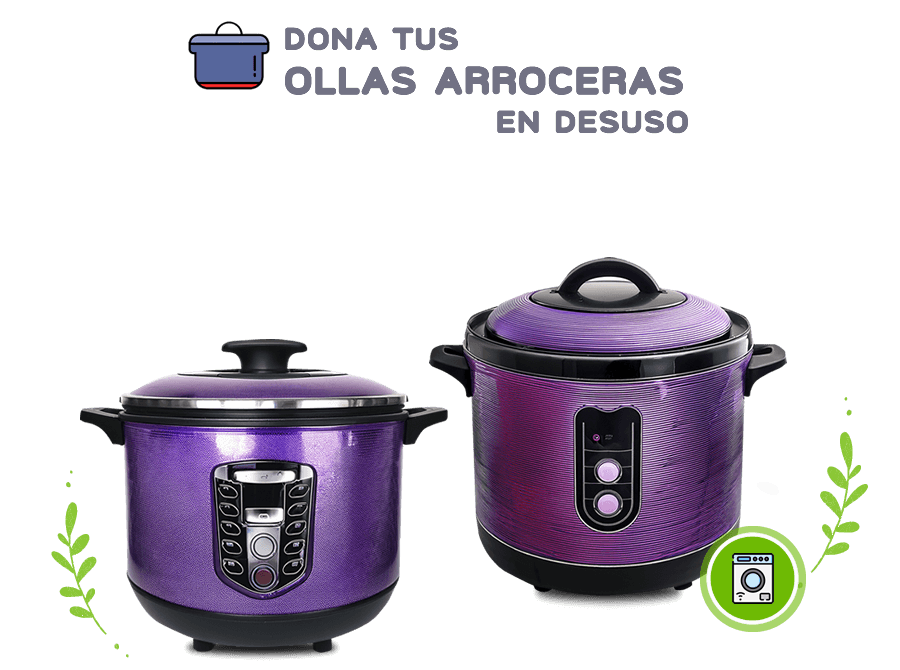 Dona Ollas arroceras en desuso