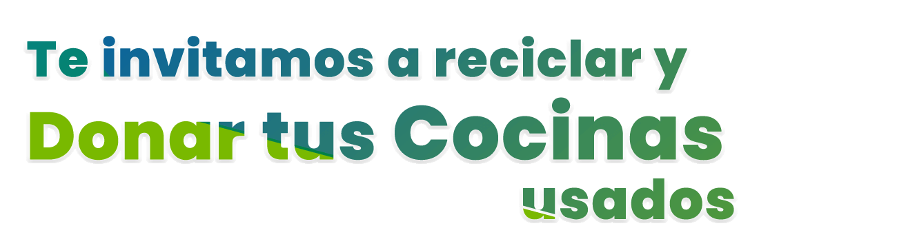  Dona y recicla Cocinas
