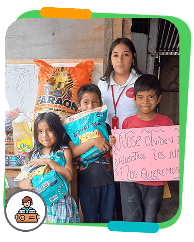 Donación de víveres