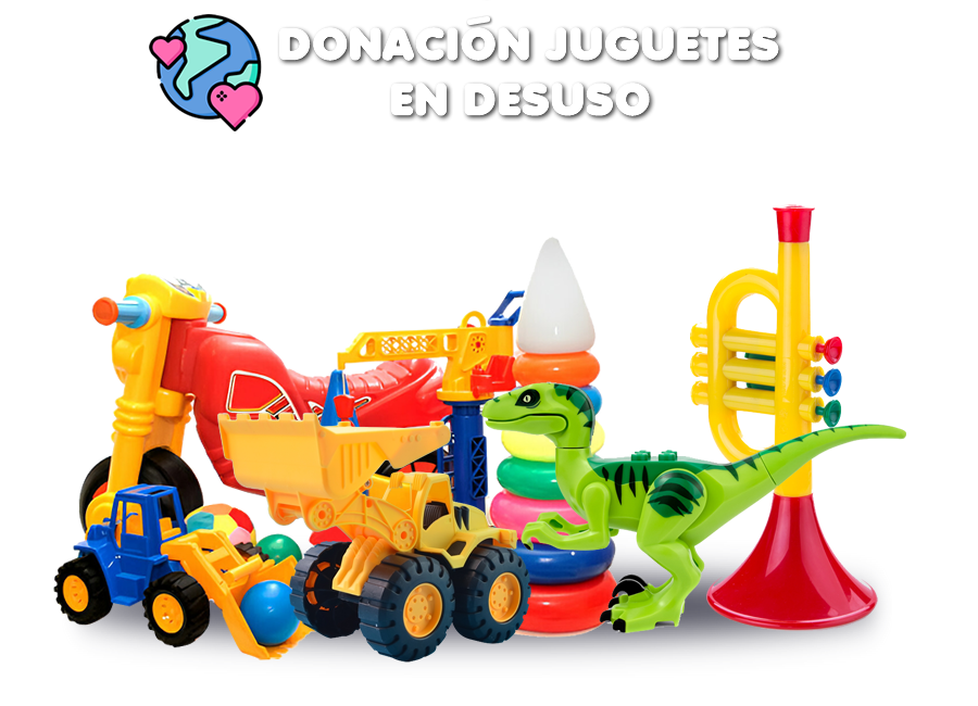 Dona y recicla Juguetes en 
desuso