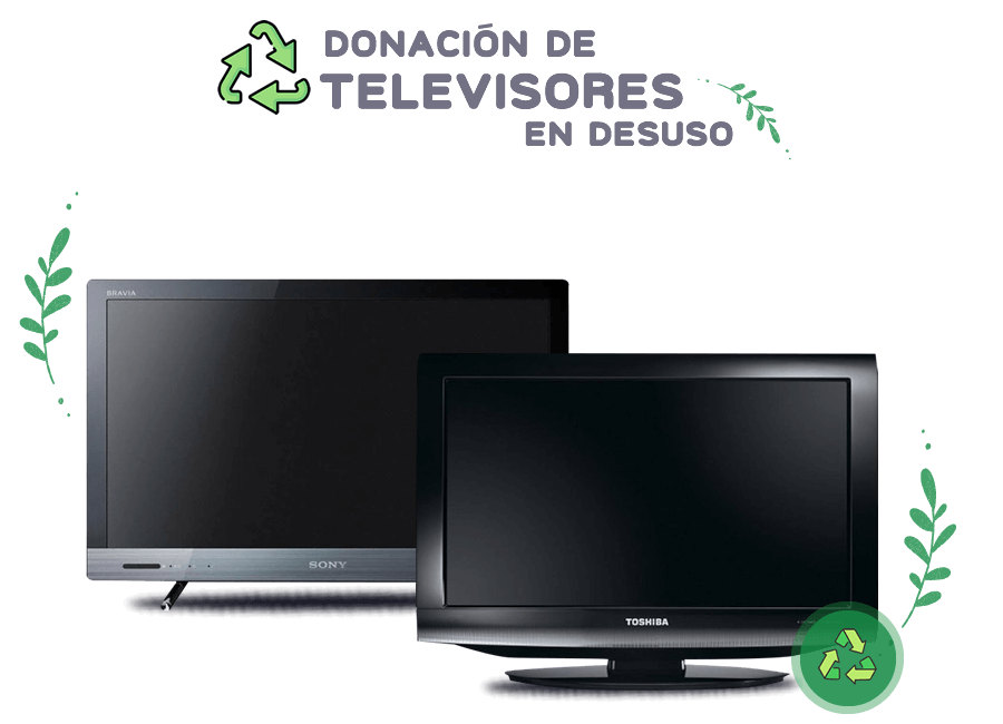 Donación de  Televisores en desuso