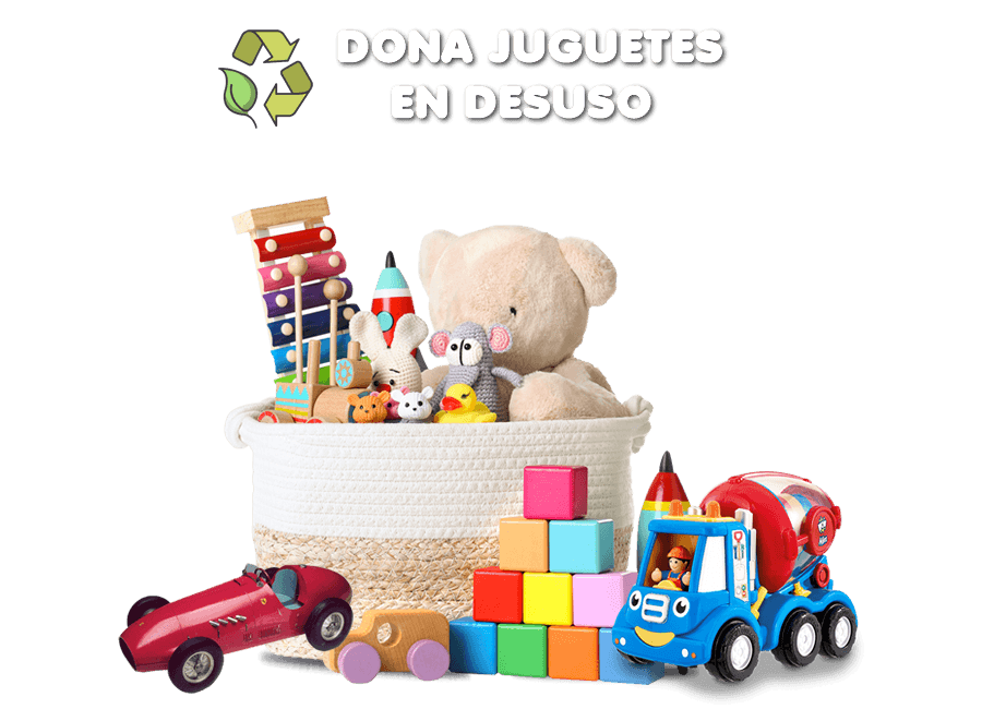 Dona y recicla Juguetes en 
desuso