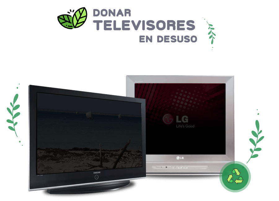 Dona Televisores en desuso