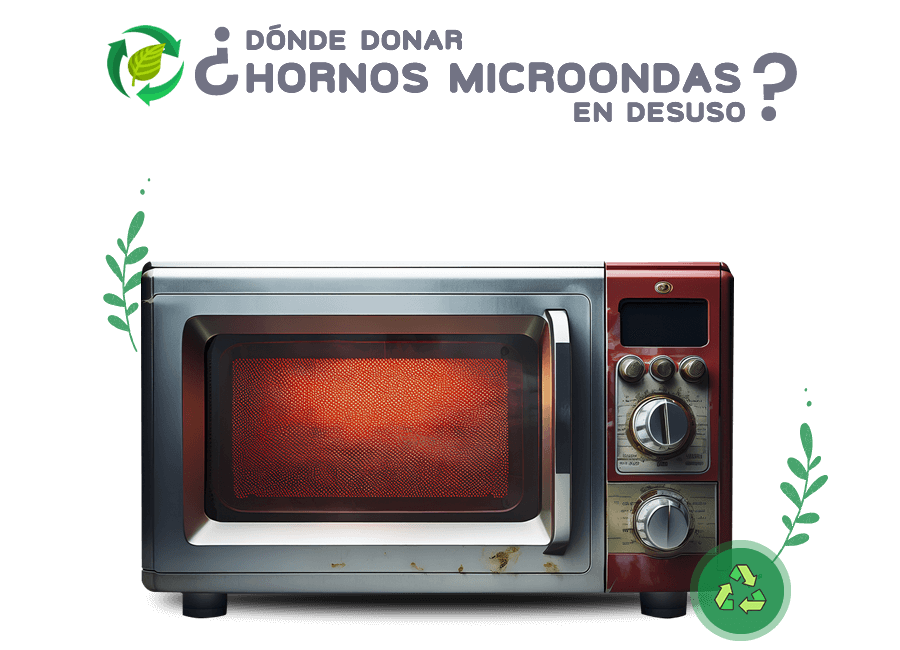 Dona Hornos microondas en desuso