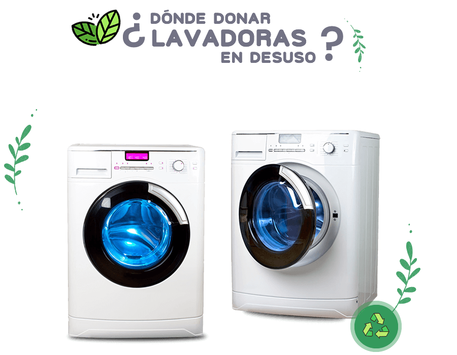 Dona Lavadoras en desuso