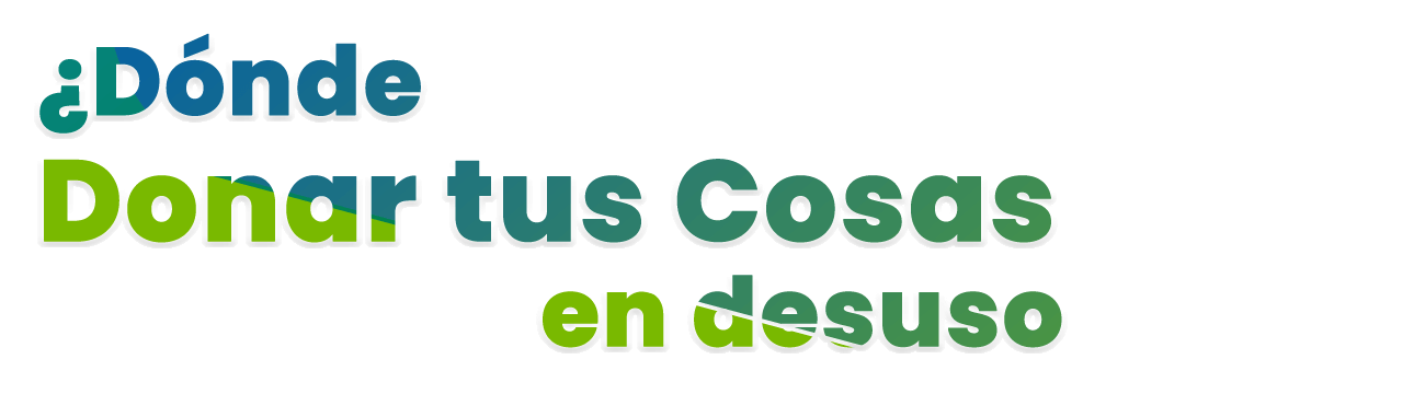 Donar Artefactos en  desuso