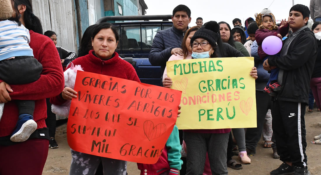 Campaña contra el friaje